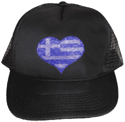 Rhinestone Heart Trucker Hat