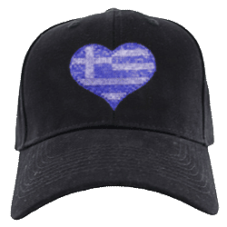Rhinestone Heart Cap