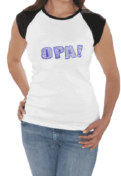 Rhinestone OPA! Women's Baby-doll T