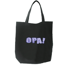 Rhinestone OPA! Tote Bag