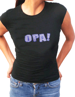 Rhinestone OPA! Women's T