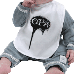 OPA! Splat Baby's Bib