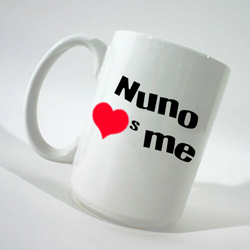 Nuno Love's Me Coffee Cup