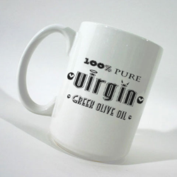 100% Pure Virgin Coffee Cup