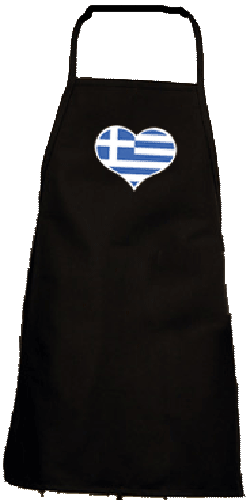 Greek Heart Apron