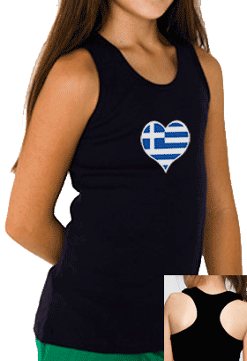 Girl's Greek Heart