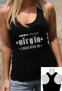 100% Pure Virgin Women's RacerBack T