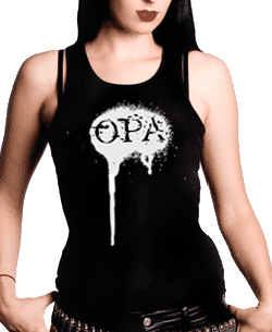 OPA! Splat Women's Boy Beater T