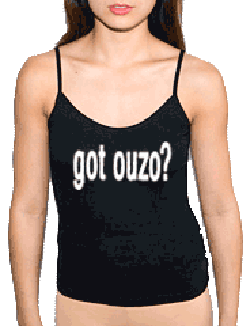 Got Ouzo? Women's Spaghetti Strap T